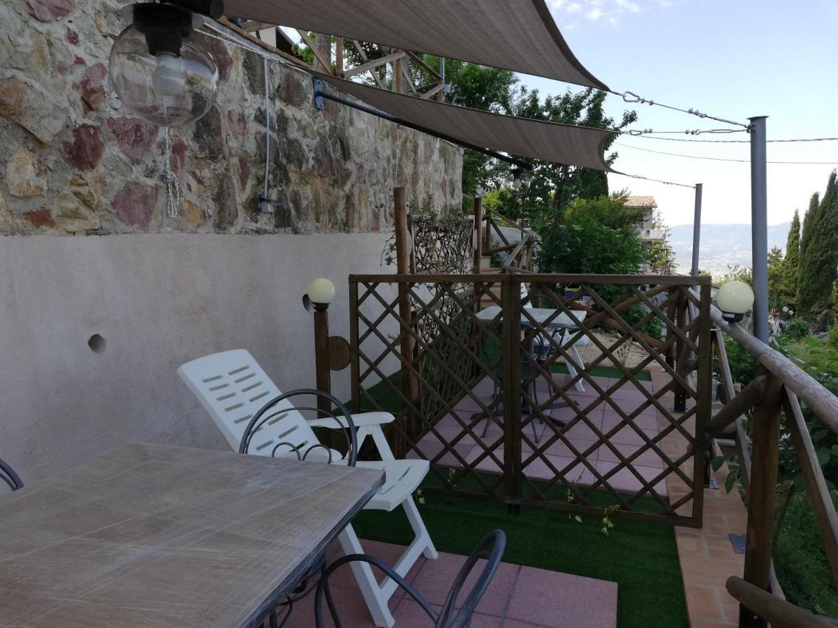 Appartamento Casa Galoppa Trevi Esterno foto